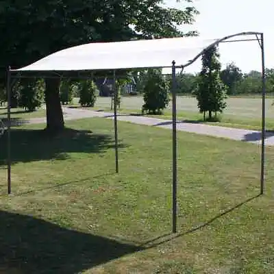 $163.95 • Buy Steel Frame Gazebo Garden Patio Sun Shade Fabric Canopy Outdoor Picnic Shelter