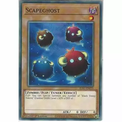 EGS1-EN015 Scapeghost | 1st Edition Common | YuGiOh Trading Card Slifer God Deck • £0.99