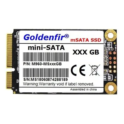 64gb SSD Solid State Drive MSATA 6GB/s 64GB Pre-loaded Windows 10 Pro 32bit • £21.50