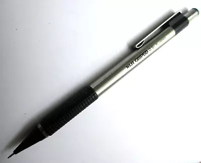 Vintage NIJI Grip 150 RARE 0.5mm Mechanical Drafting Pencil Black Steel Japan • $17.97