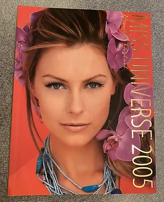 BRAND NEW Miss UNIVERSE 2005 OFFICIAL PROGRAM • $75