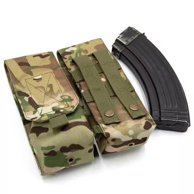 UA Mag Pouch Magazine Pouch Mag Carrier MOLLE For AK 5.45 7.62 Multicam MTP • $22