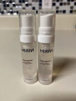 2 Herivi Mara Pink Oil Micro Capsule Revitalizing Essence Hydrating Calming 7ml • $13.71