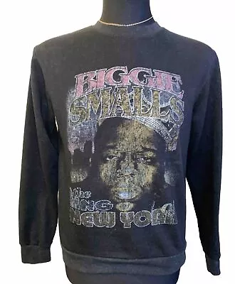 Biggie Smalls Notorious B.I.G. The King Of New York Smoked Out Sweatshirt S/M • $20