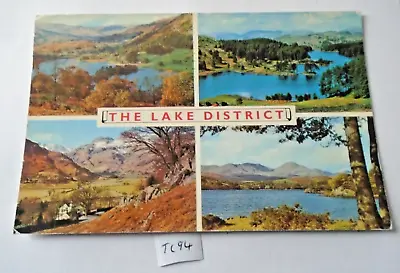 The Lake District  Multi View  Postcard  Posted 1974 (tc94 • £1.20