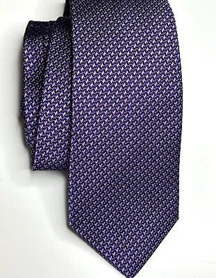 New With Tags BROOKS BROTHERS Men's Lavender Purple Small Dots Silk Neck Tie • $25