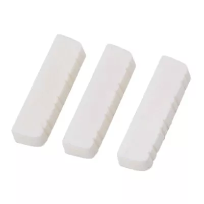 1 Set Of 3 Mandolin Bone Nuts Slotted 28x5x7mm • $16.11