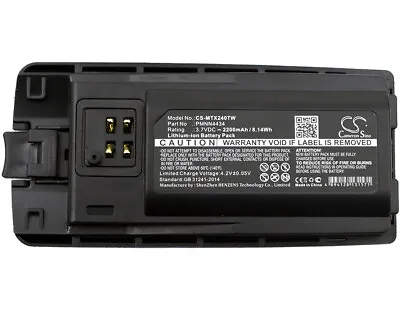 Battery For Motorola  RMM2050 RMU2040 RMU2080 RMU2080d RMV2080 XT220 XT420 • $28.59