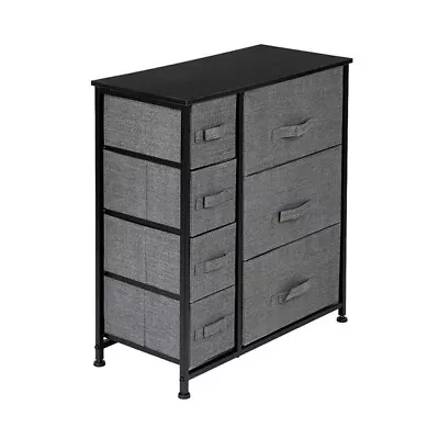 Dresser With 7 Drawers - Furniture Storage Tower Unit For Bedroom Hallway • $72.66