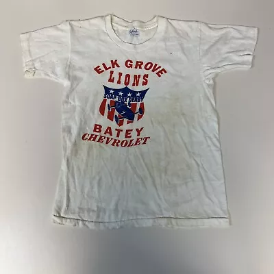 Vintage 50s Soap Box Derby T Shirt Elk Grove California Vtg Tee Batey Chevrolet • $90