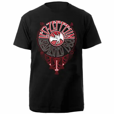 Led Zeppelin Deco Circle Official Tee T-Shirt Mens Unisex • $44.77
