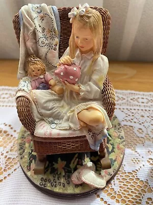 Charming Demdaco Fincher Mama Says Figurine Entitled “a Penny Saved” • $92