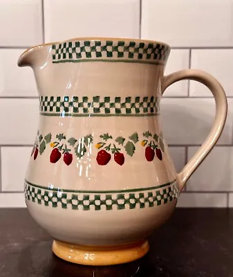 Nicholas Mosse Pottery Ireland - Strawberry Footed 6 1/2” Pitcher/Jug RETIRED • $74