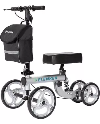 Deluxe Medical Scooter Steerable Knee Walker For Foot/Knee Injuries YF-9001 • $89.99