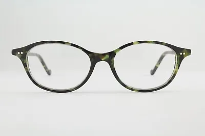 Authentic Jean Lafont REGENCE 4031 49mm Green Marble Cat Eye Glasses France • $225