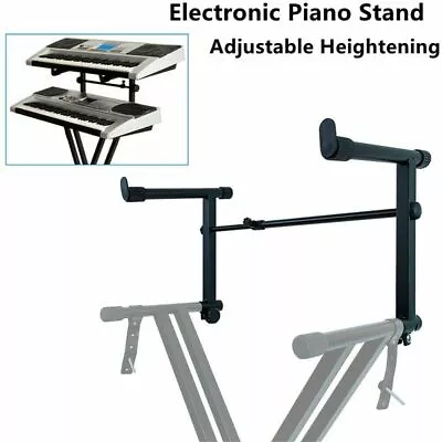 Second Tier For Keyboard Stands Adjustable Keyboard Stand Holder • $28.99