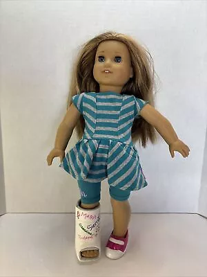 American Girl 18  McKenna Doll With Leg Cast. • $64.99