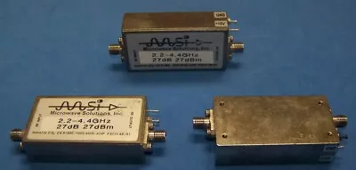 Microwave Solutions 2.2-4.4GHz Class A RF Amplifier 27dB Gain 27dBm P1 ES'Hail-2 • $39