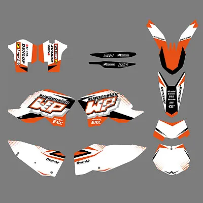 Team Graphics Decals Stickers For KTM 200 250 300 350 450 500 530 EXC 2008-2011 • $54.99