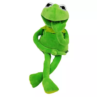 60cm Kermit The Frog Doll Hand Puppet Plush Full Body Soft Stuffed Puppets ​Toy • $28.49