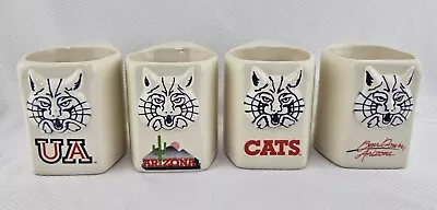 Vintage University Of Arizona Wildcats Mugs Coffee Cups Set UA Bear Down - Rare • $89.99