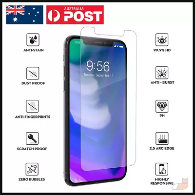 IPhone X / Xs / Xs Max / Xr 2.5d Tempered Glass Screen Protector • $5.95