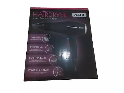 WAHL Professional Hairdryer Ionic Smooth Dryer • £26.95