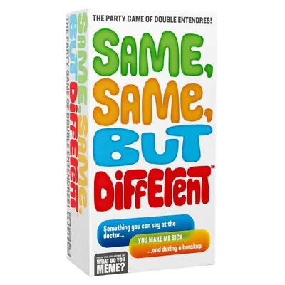$37.95 • Buy Same Same But Different Card Game