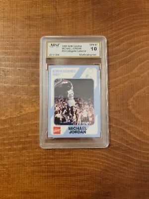 1989 North Carolina #16 Michael Jordan College Rookie PSA 10 Gem Mint 💎 • $79