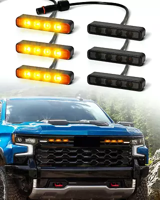 LED Grill Light For 2019-2024 Chevrolet Silverado Accessories Raptor Grille Lamp • $39.99