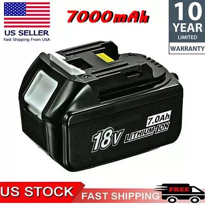 For Makita 18V Battery 7.0Ah BL1830 BL1850 BL1860 For LXT Cordless Tools • $26.89