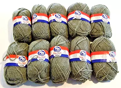 Lot Of 10 Skeins Army Green Yarn By Lana Moro Pelage - NEW (#20) • $27.99