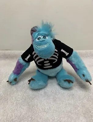 Disney Pixar Monsters Inc University Sully Halloween Skeleton Shirt Boo Plush 5  • $7.49