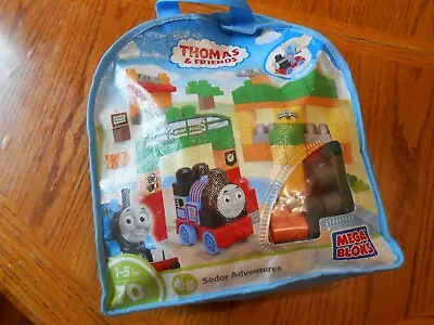 Mega Bloks Thomas & Friends Sodor Adventures Building Kit 70 Plus Pieces - READ! • $10.29