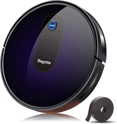 $59.99 • Buy Bagotte Robot Vacuum BG600, Max Suction Robotic Vacuum Cleaners, Thin & Powerful