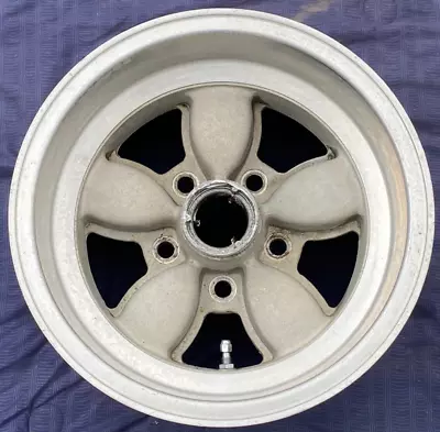 (1) VINTAGE APPLIANCE DAISY MAG WHEELS RIMS 14x8 WIDE 5x4.75 CHEVY BUICK OLDS 14 • $247