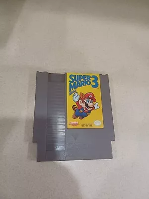 Super Mario Bros. 3 (NES 1990) Cosmetically Flawed Working • $13