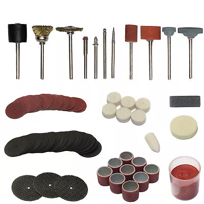 £6.29 • Buy 105pcs Mini Rotary Tool Accessories Kit Power Drill Dremel Rotary Multi Tool UK