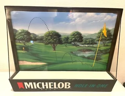 Michelob Hole In One Golf Motion Beer Sign Replacement Reel Scroll Artwork • $120