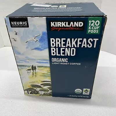 Keurig Kirkland Organic Light Roast 120 K-Cups     Exp 7-2025  SLC-47 • $39.99