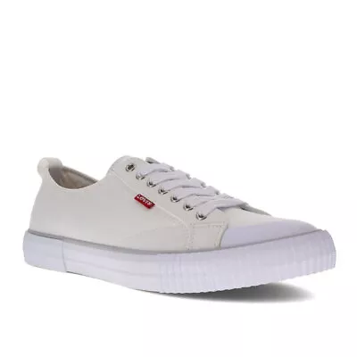 Levi's Mens Anikin C CVS N Canvas Casual Lace-up Rubber Sole Sneaker Shoe • $19.98