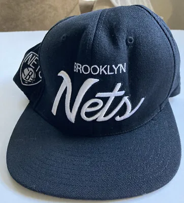 Brooklyn Nets Hat Mitchell And Ness Snapback NWOT • $11.99