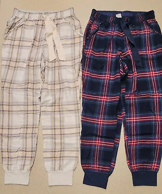 Lot Of 2 Hollister Womens Lounge Sleep Pants Flannel Size S Small • £24.09