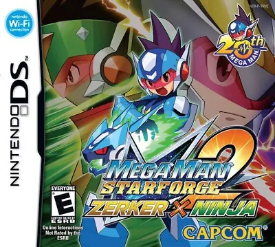 Mega Man Star Force 2: Zerker X Ninja - Nintendo DS - Game Only • $51.18