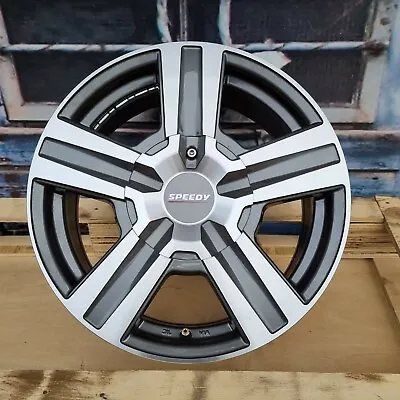 $1159 • Buy 16  Speedy Liberator Wheels Gray Machined Face Fits For 2wd Hilux 16x7 5x114.3