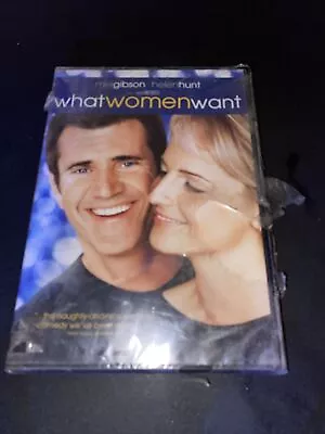 What Women Want - Mel Gibson & Helen Hunt (New/Sealed DVD) Ships FREE!!! • $6.49