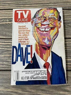 Vintage 2001 TV Guide David Letterman Issue 2507 Dave! • $7.79