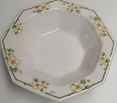 Vintage Nikko Classic Collection Dogwood Pattern Serving Bowl C1970-84 Octagonal • $24