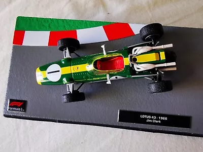 Panini F1 Car 1/43 Scale J. Clark Lotus 43 1966 • £0.99