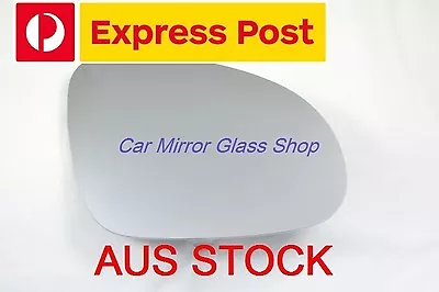 Right Driver Side Vw Golf Mk5 2004-2008 Mirror Glass With Heated Back Plate • $14.94